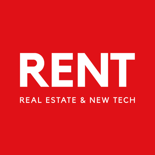 Logo RENT Real Estate & New Tech Meunier Directeur artistique graphiste art director graphic designer