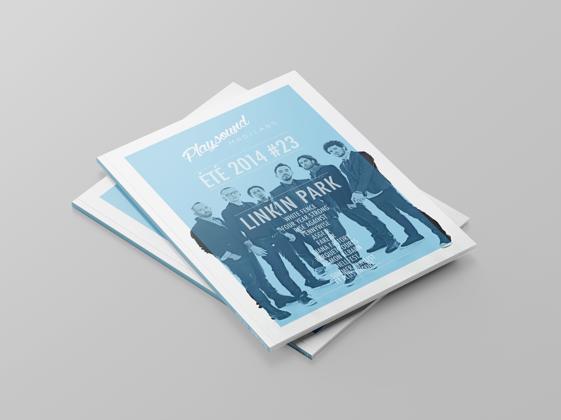 Playsound Magazine Meunier Directeur artistique graphiste art director graphic designer