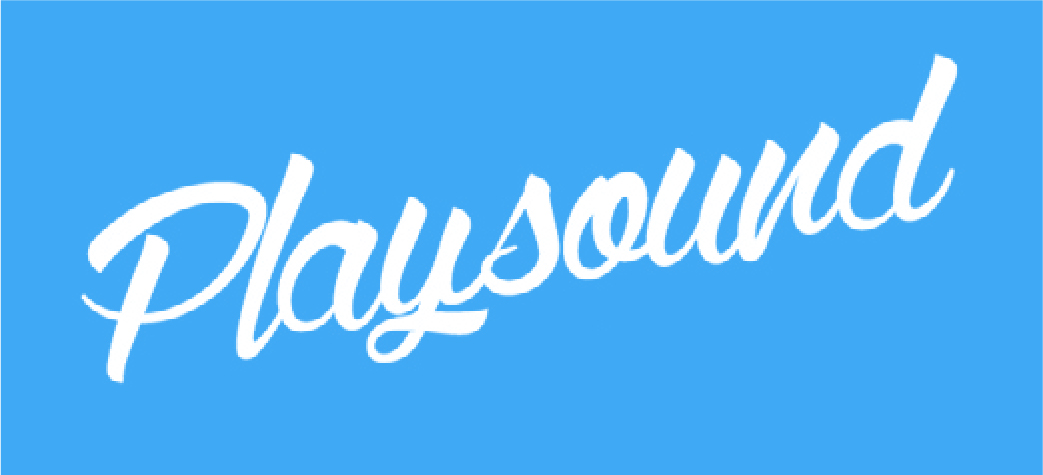 Logo Playsound Matthias Meunier Directeur artistique graphiste art director graphic designer